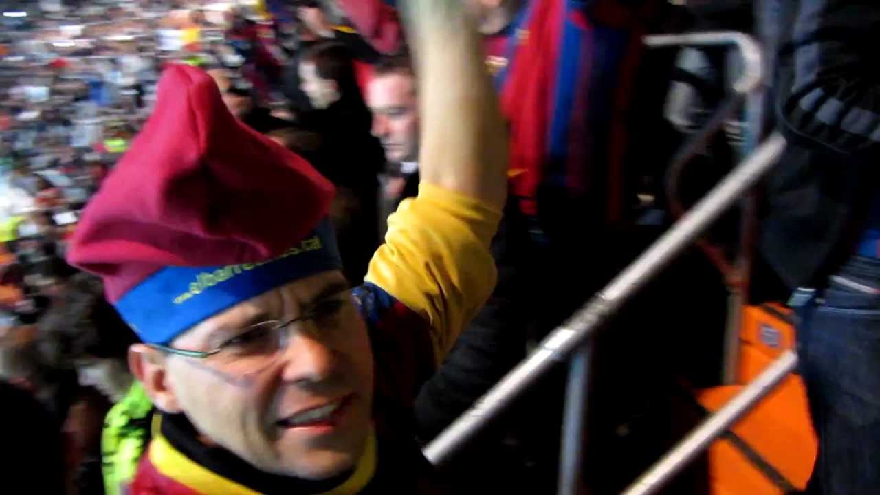 Cantics Madrid 1- FC Barcelona 3 - 10/12/11 : 