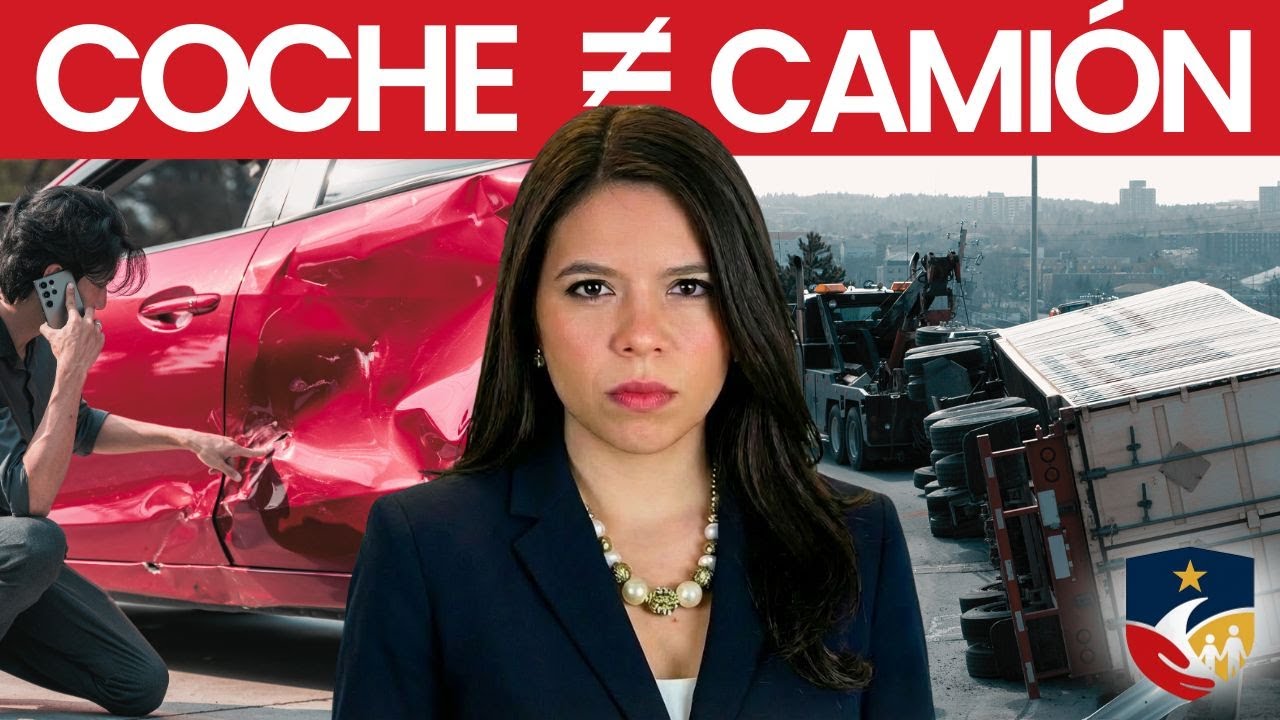 Choque con camión vs choque normal: 5 diferencias que tienes que saber