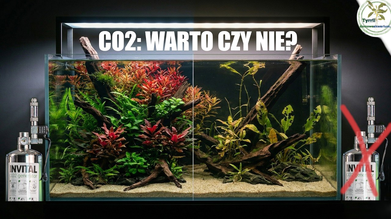 Czy potrzebujesz CO₂? 💨🌿 Dwutlenek węgla w akwarium 🐠