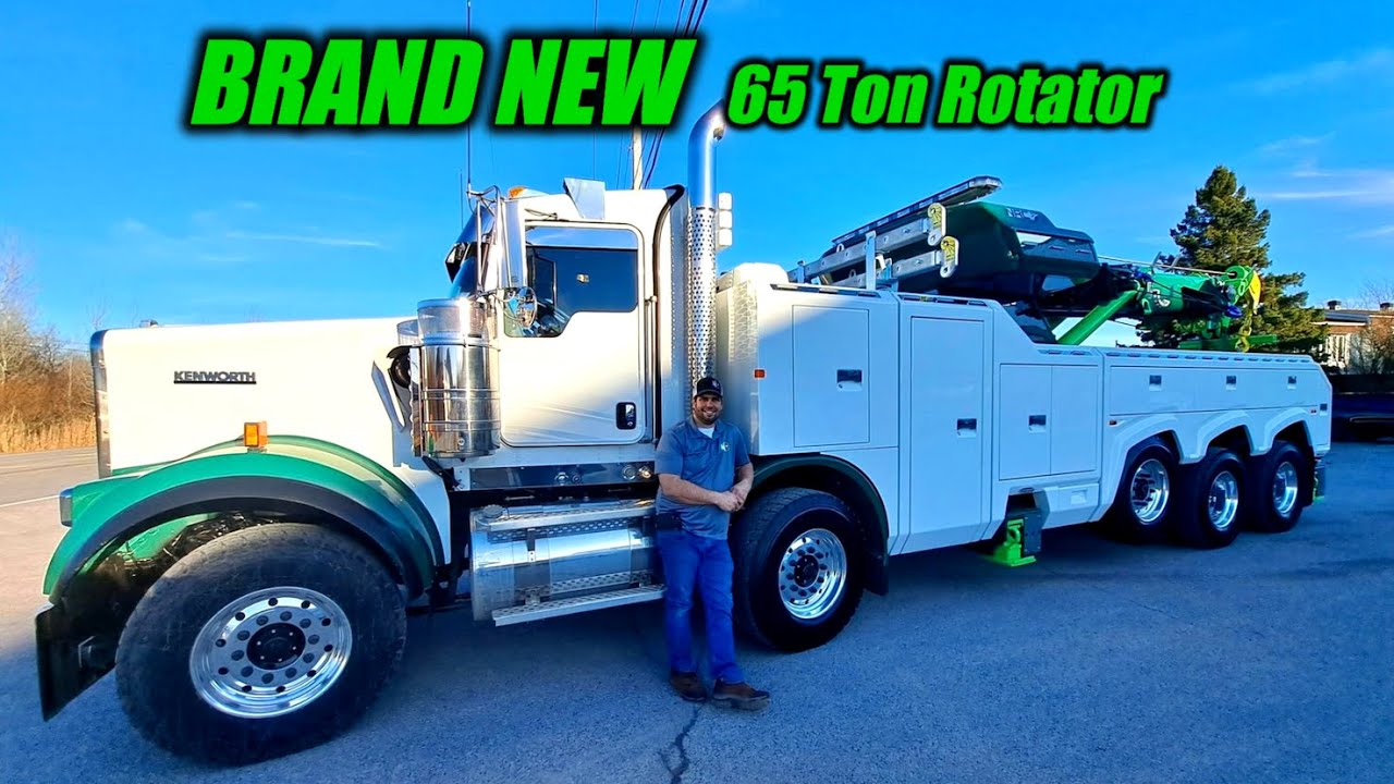 Our BRAND NEW 65 Ton Sliding Rotator - Truck Tour!