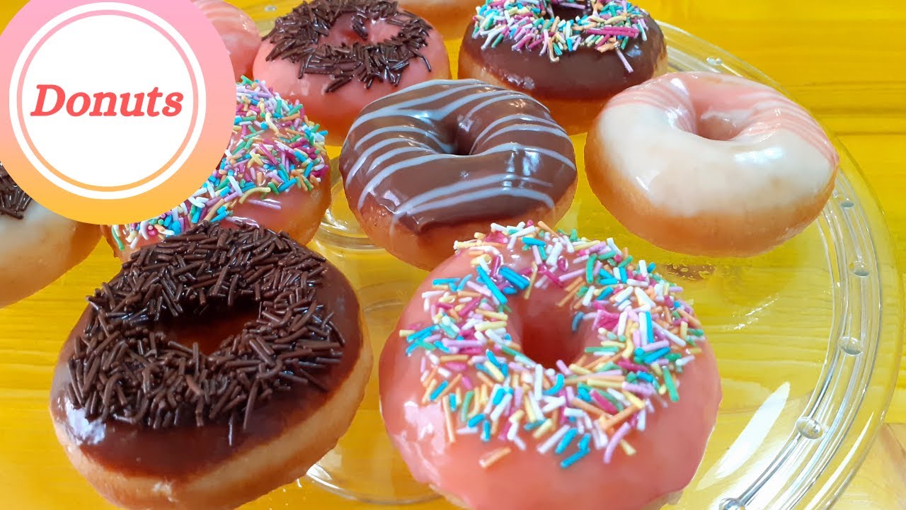 DONUTS - DOUGHNUT "ricetta facile e veloce per realizzare delle ciambelle fritte glassate"
