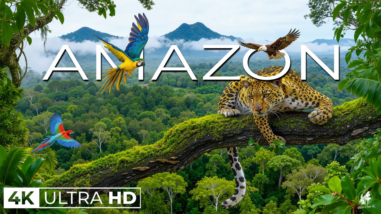 Тропические леса Амазонки 4K 🌿 Легкие Земли в формате Ultra HD | Фильм для релаксации на природе