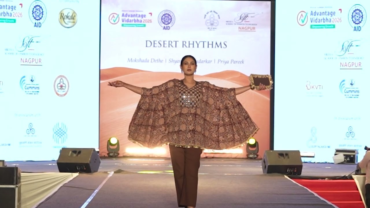 Desert Rhythms | #Rajasthan Inspired #Graduation Collection | @softnagpur  #FashionShow