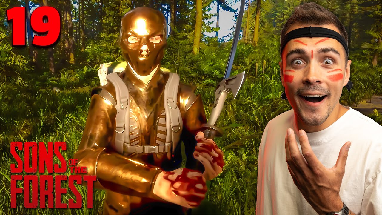 MAMY ZŁOTĄ ZBROJĘ! Turbo przegruby giga odcinek! - Sons of The Forest by reZi odc. 19