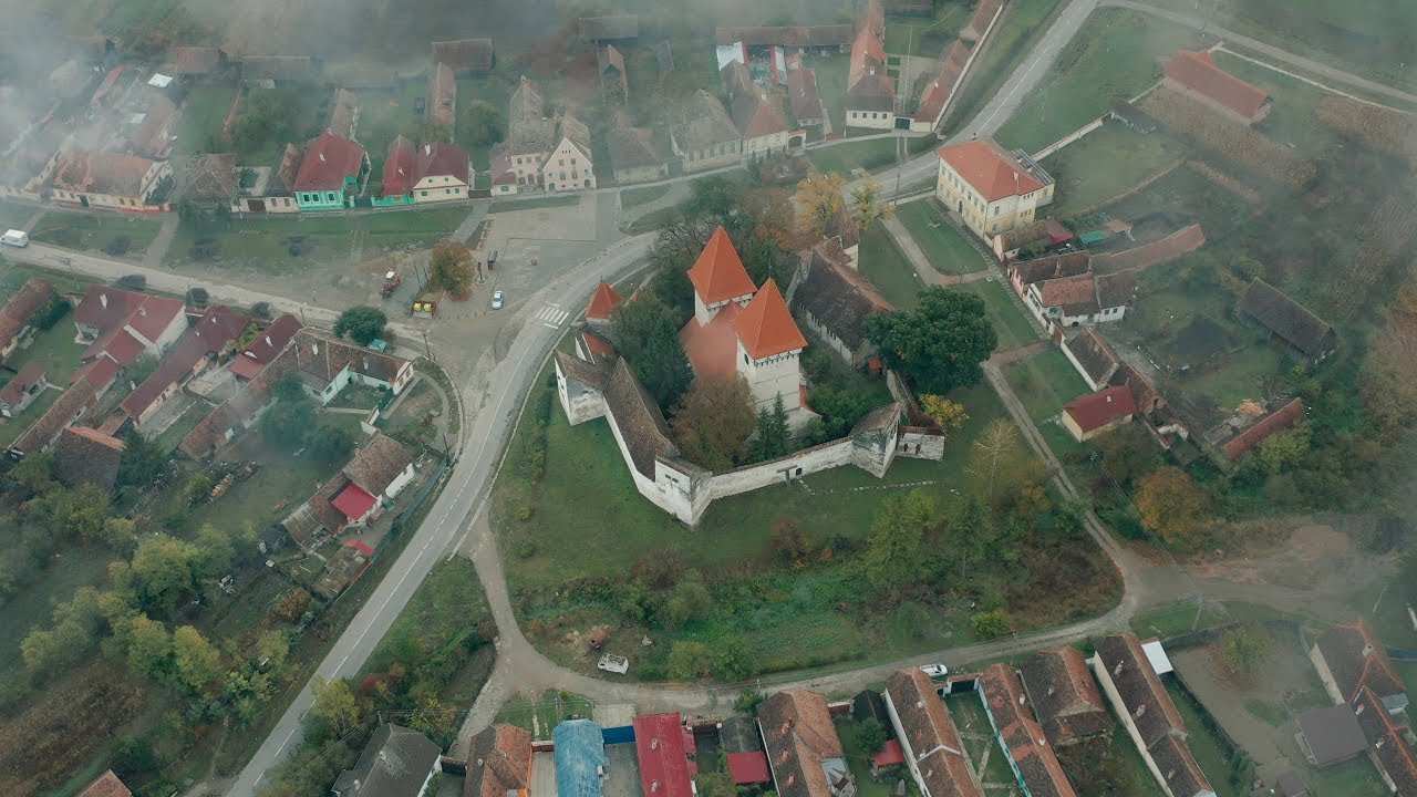 Biserica Fortificată din Dealu Frumos (Schönberg), Transilvania, Romania