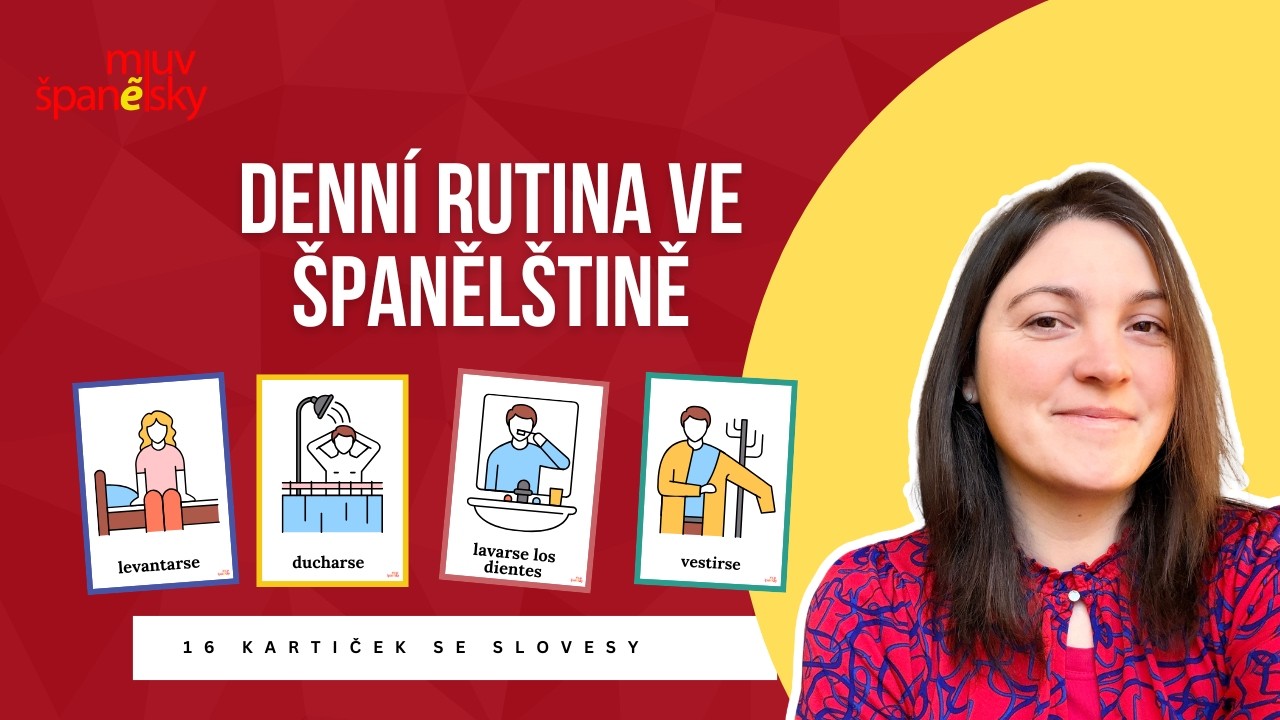 Španělská slovesa pro denní rutinu | Naučte se 16 základních sloves