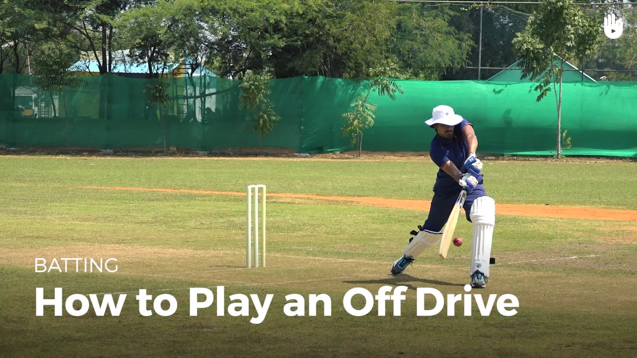 How to Play an Off Drive | Cricket