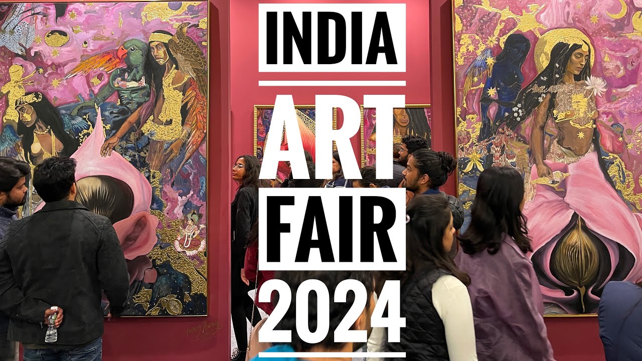 India Art Fair -2024 | Nsic Okhla | World biggest Art fair in New Delhi