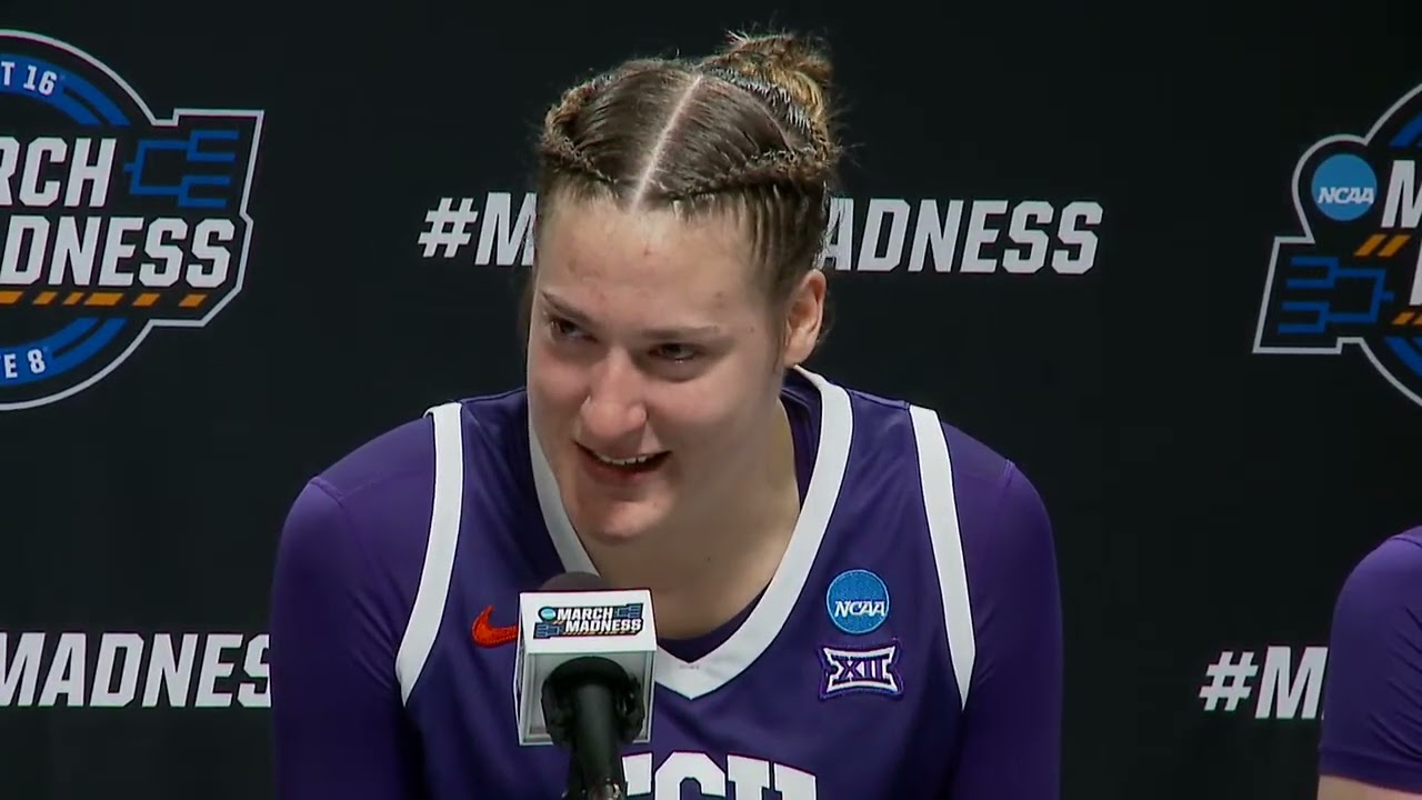 TCU Elite Eight Postgame Press Conference - 2025 NCAA Tournament