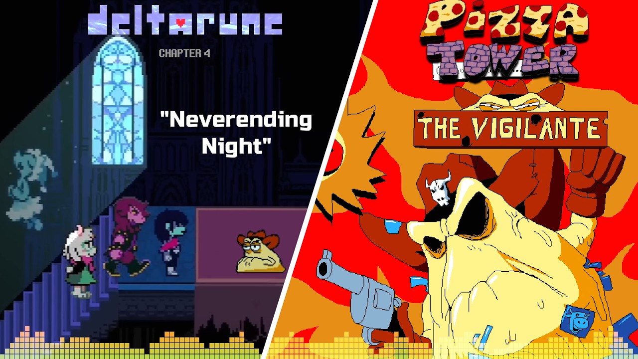 Neverending Calzonification 🎶 Pizza Tower / Deltarune Ch 4 MASHUP