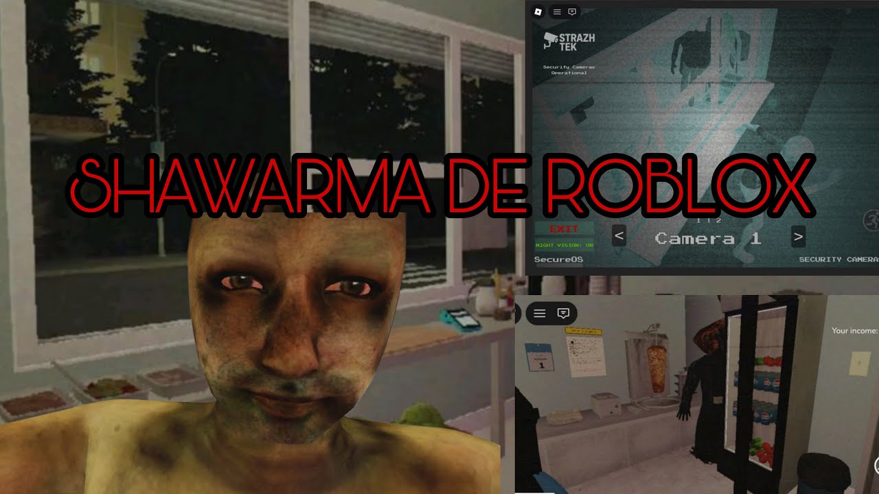 SUSCRIBETE SI QUIERES VERME COMO JUGAR SHAWARMA EN ROBLOX