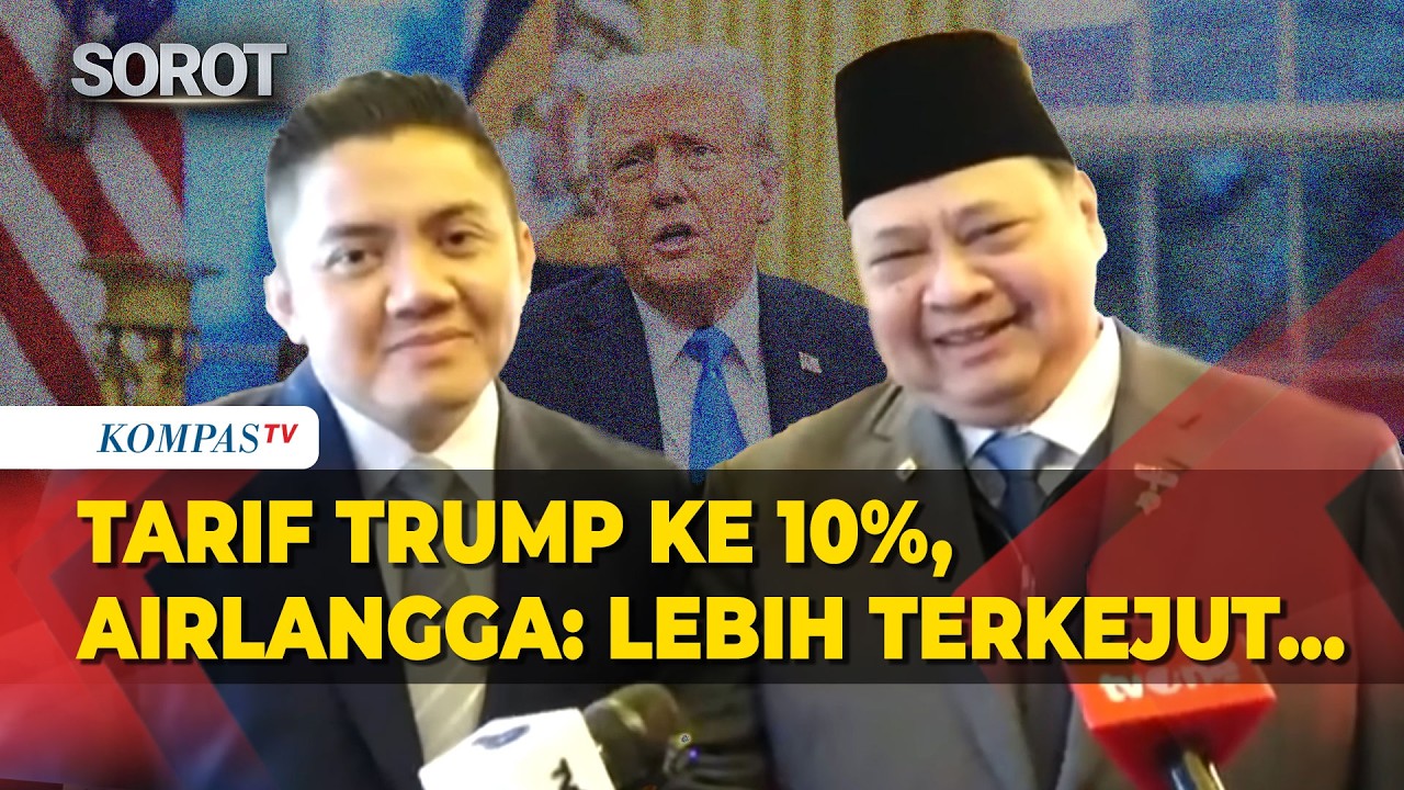 Terkejut! Tarif Trump Balik ke 10%, Menko Airlangga: Lebih daripada Kejutan
