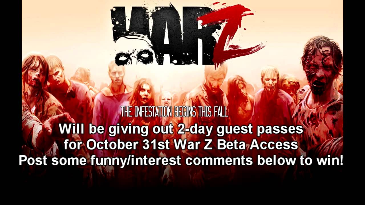 WarZ IS NOT a Scam - BETA KEY GIVEAWAY