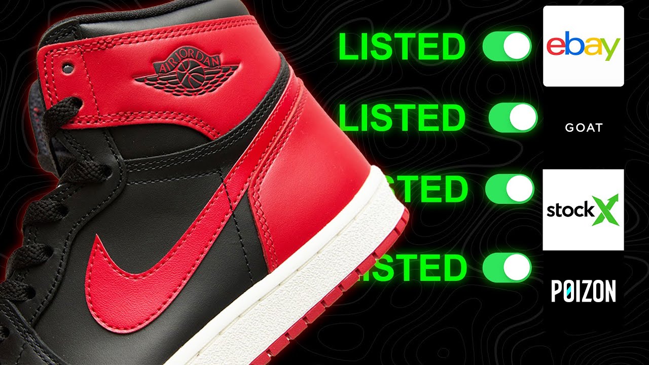 Reselling Sneakers Online just got WAY Easier