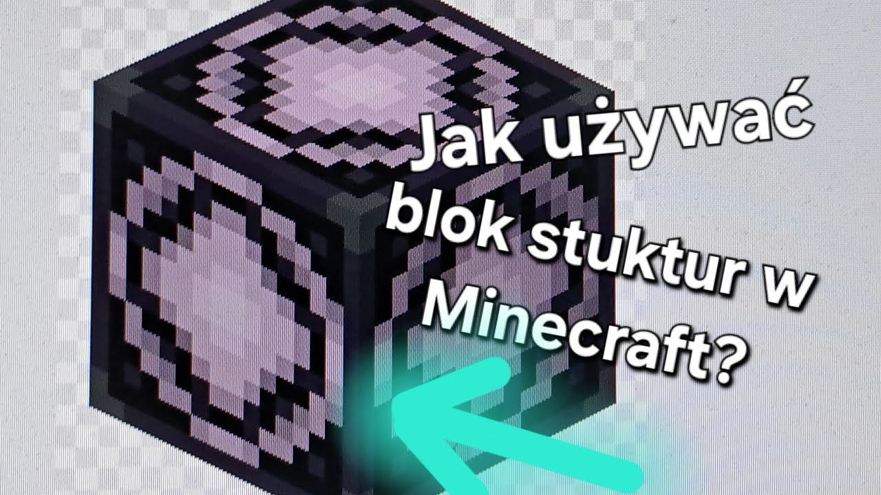 Jak używać STRUKTUR BLOK w Minecraft | poradnik