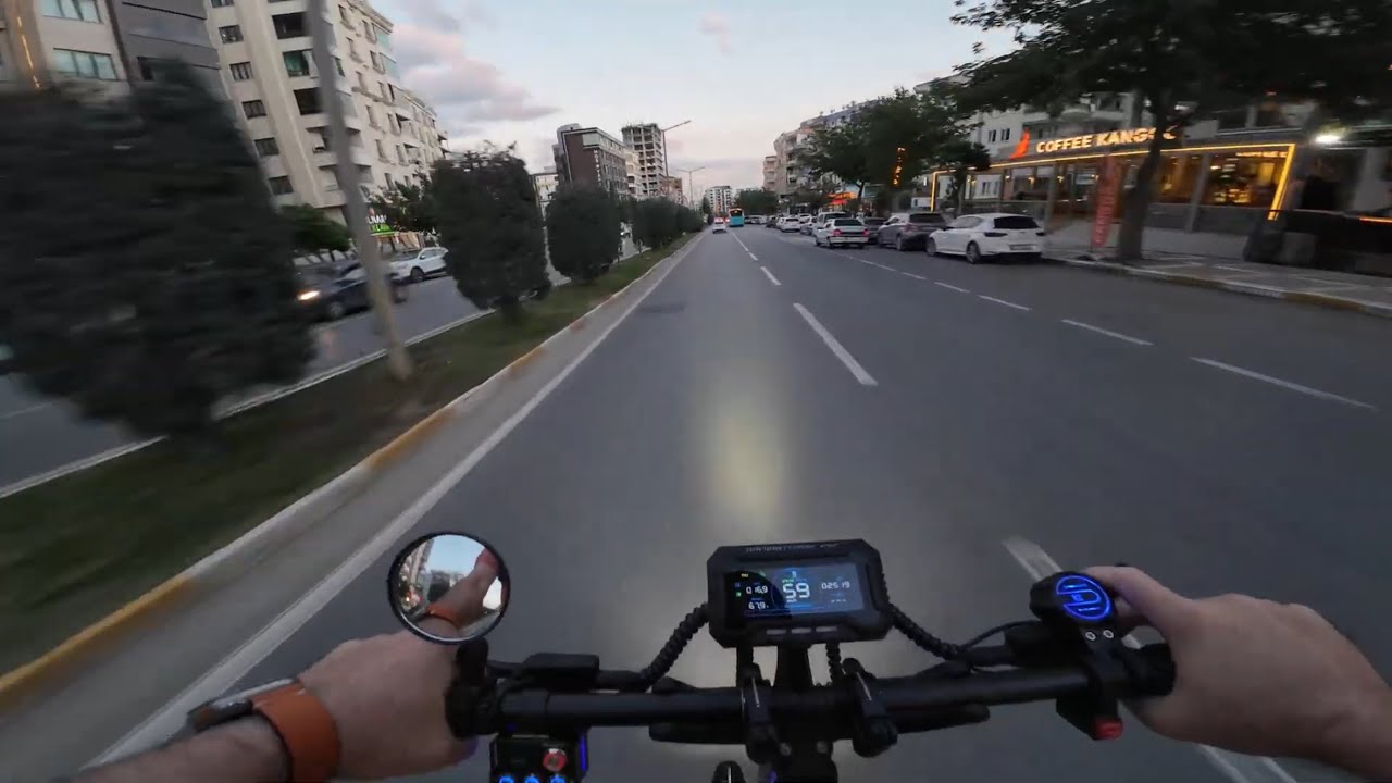 Dualtron Thunder 3  ile  Trafikte Akşam Turu
