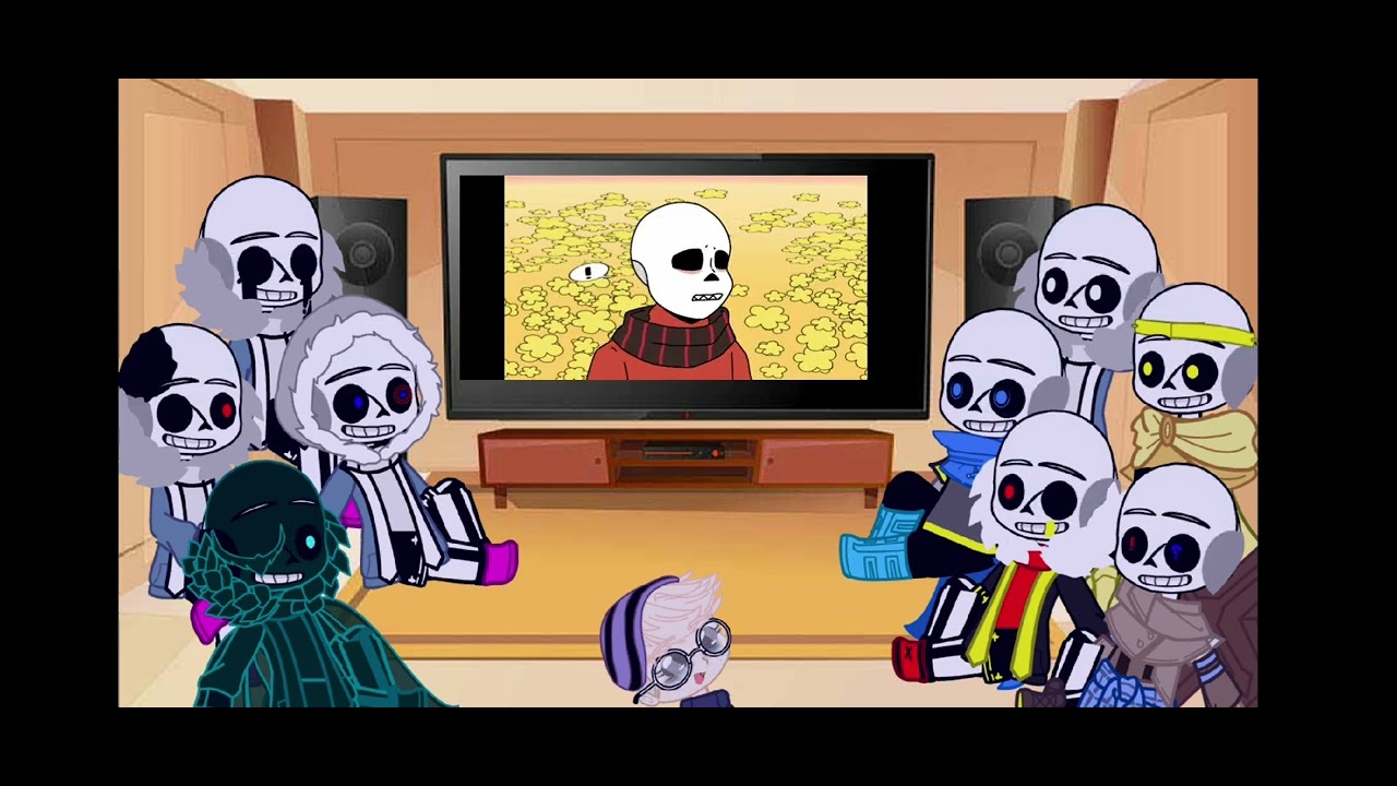 sans aus react to flowerfell and ??? part 2/???