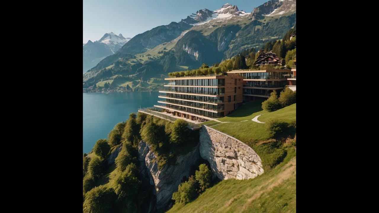 Scenic Drive to Bürgenstock Resort  Zurich Airport to Lake Lucerne | Luxury Car Transfer Switzerland