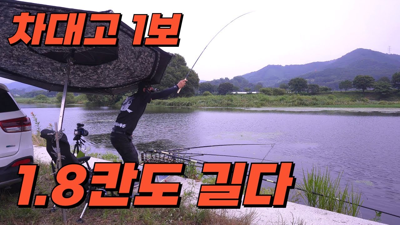 짧은대만 챙기십시요// 엄청편한 황룡강 대물터의 변신// 캠핑까지 가능한 최고 명 포인트#big fishing#붕어낚시