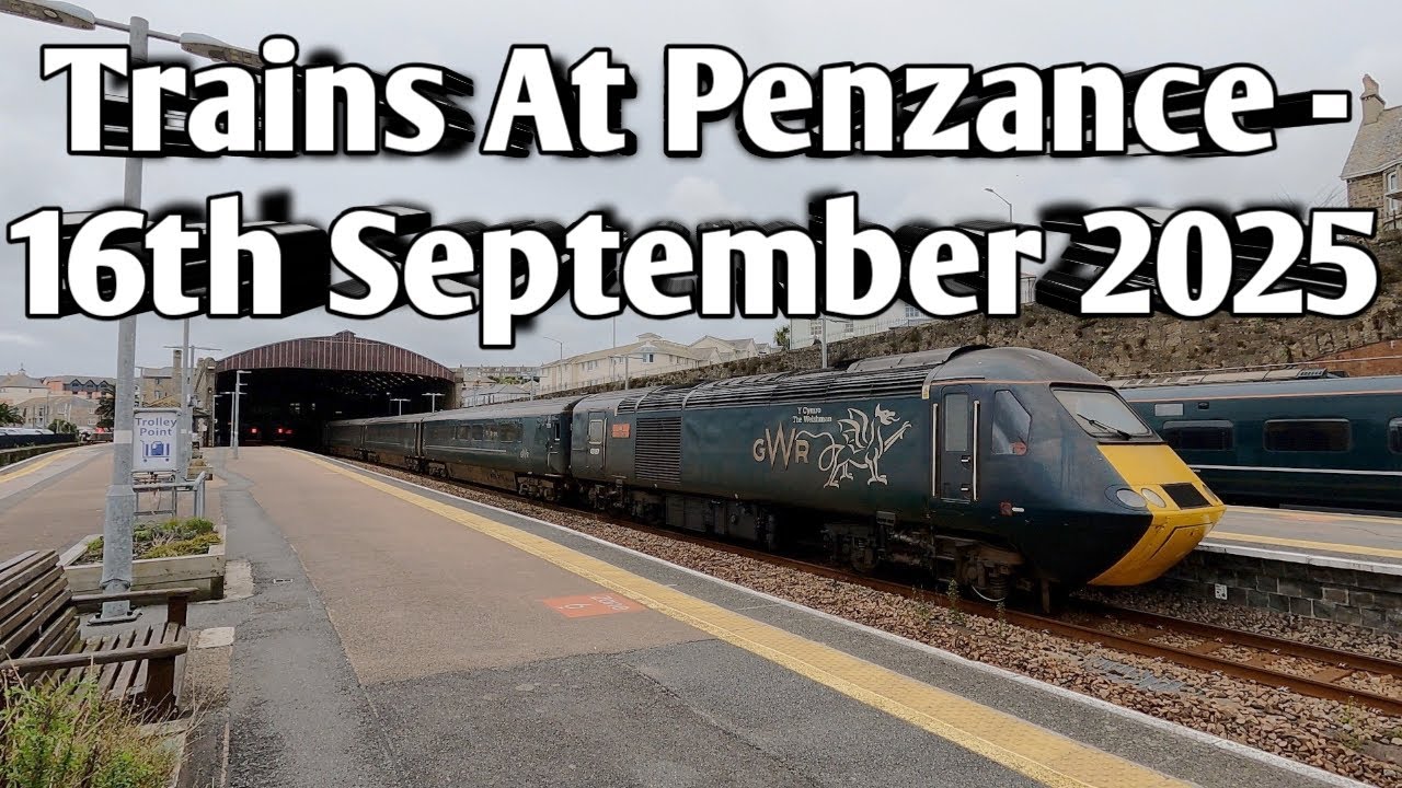 Trains At Penzance - 16/09/25