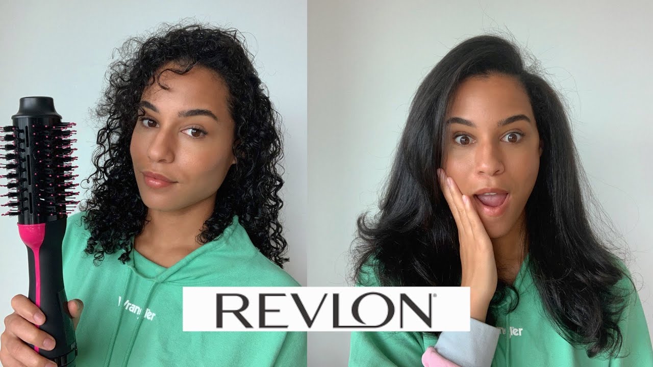 REVLON ONE STEP BLOW-DRY | Обзор густых вьющихся волос | Шарлин Радлейн