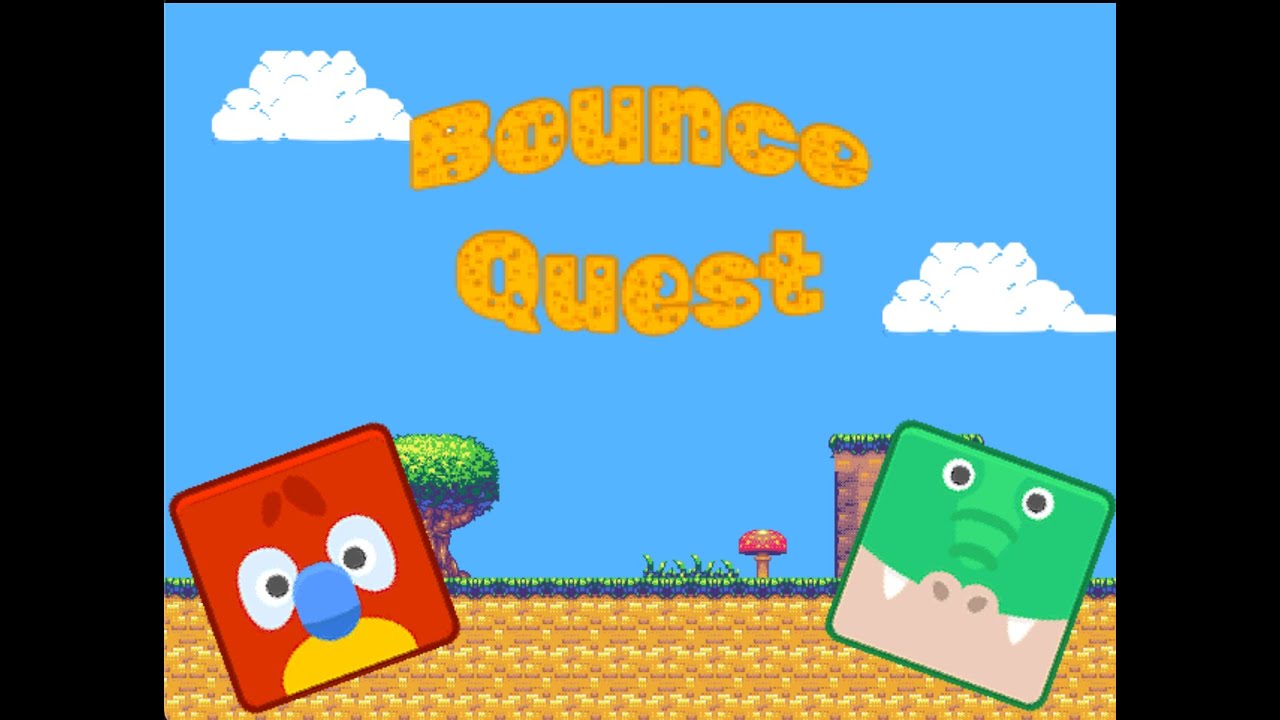 Bounce Quest DreamDisc'24 Demo on a real Sega Dreamcast