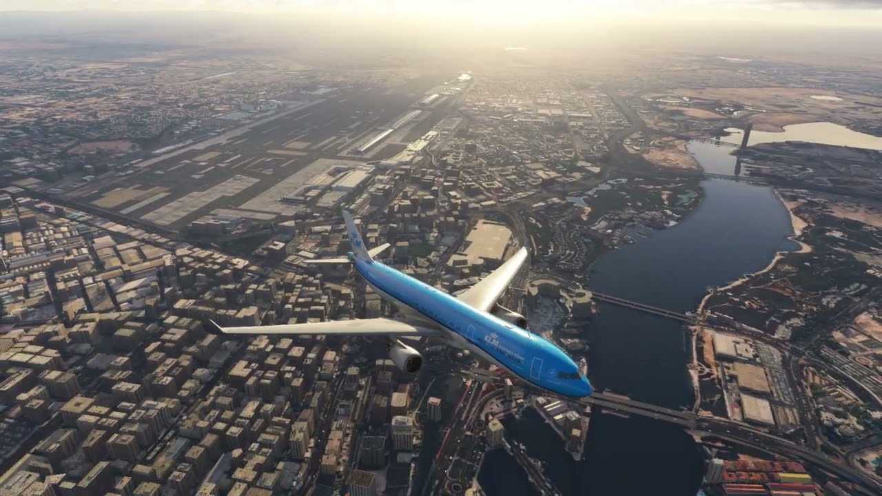 KLM A330 Take Off at Dubai