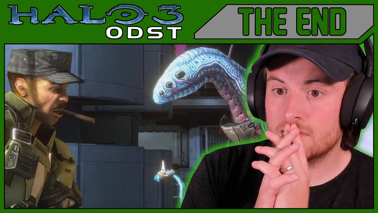 Royal Marine Plays THE END Of HALO 3 ODST For The First Time!