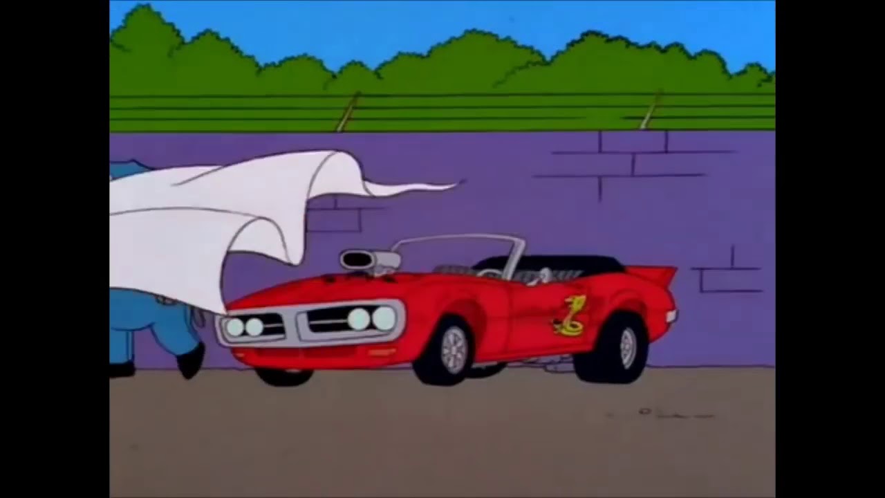 Homer Simpson ersteigert ein Auto
