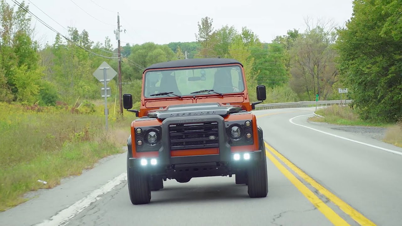 Test Drive - Defender D90 Soft Top - Aneirin - Helderburg