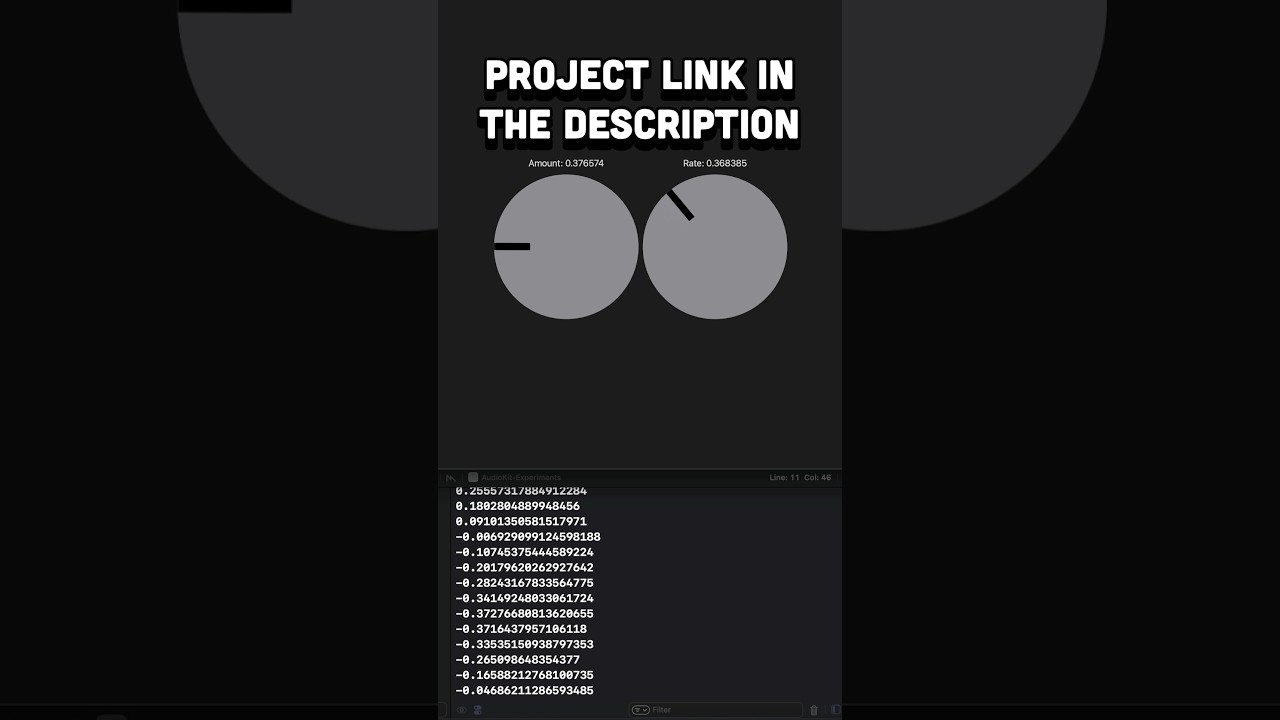 Let&rsquo;s Make an LFO with AudioKit | Codevember