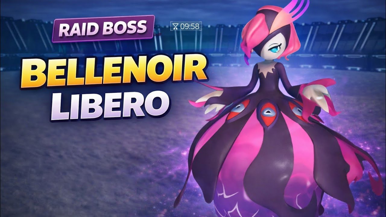 Raid Boss Bellenoir Libero vs My Legend Astegon Pokemon | PALWORLD #43