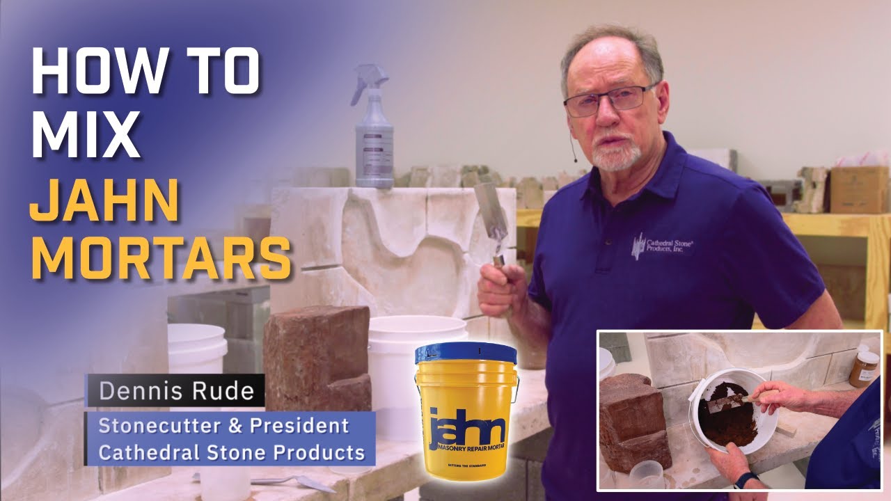 How to Mix Jahn Mortars: “See” the Perfect Amount of Water