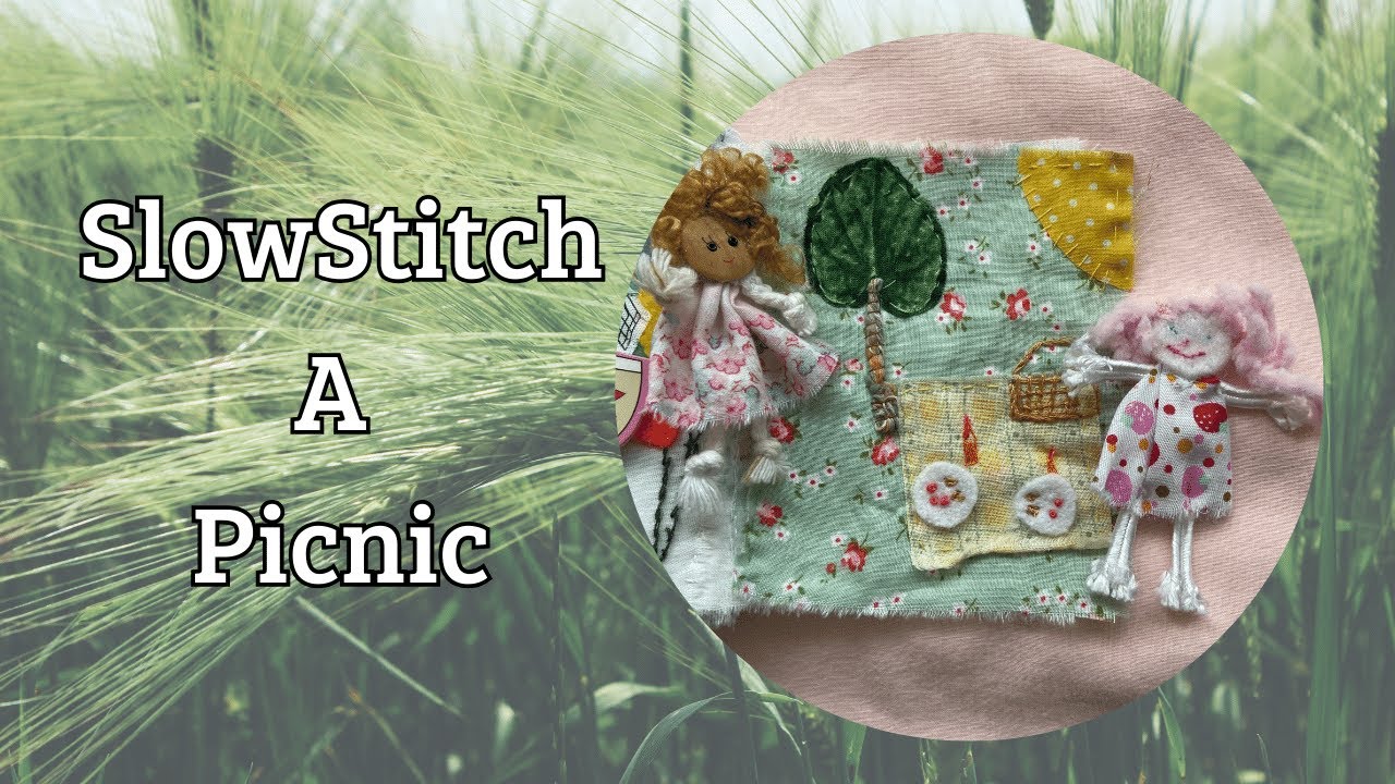 Slow Stitch A Picnic Scene - Sally's StoryBook