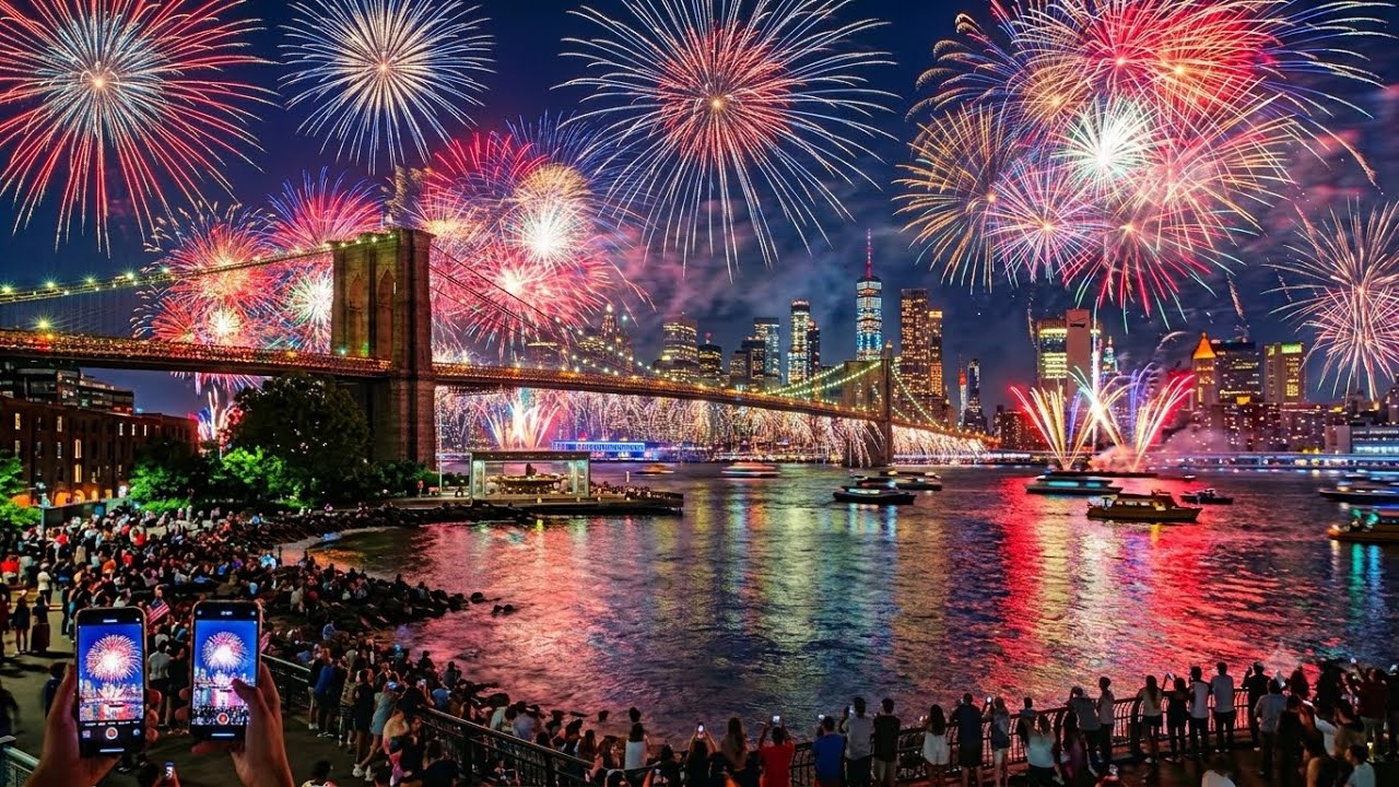 NYC Macys 4th of July Fireworks Celebration in New York Full Video in 4K 2026