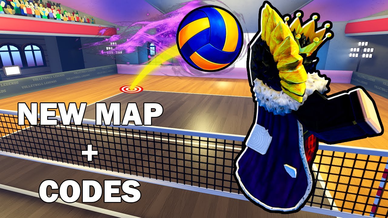 NEW MAP + CODES In Volleyball Legends