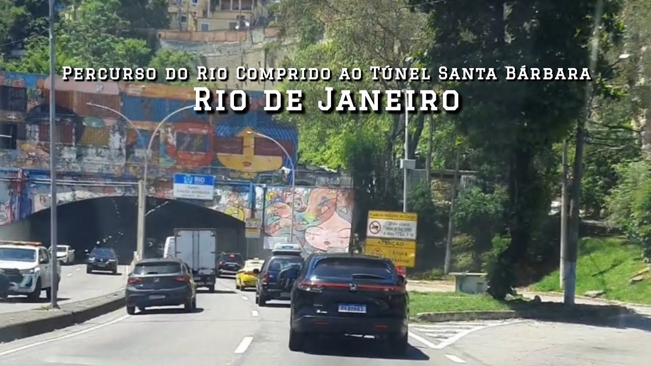 Percurso do Rio Comprido até o Túnel Santa Bárbara.