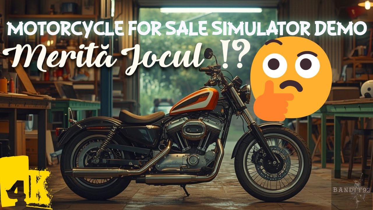 Am Testat DEMO‑ul❗🧐 Merită Motorcycle For Sale Simulator❓❗🤔