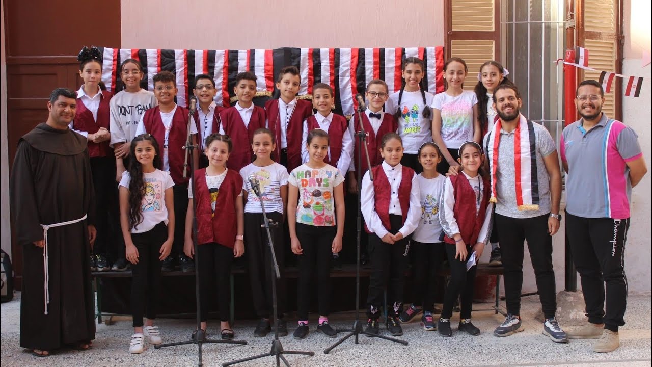 مصر اليوم في عيد - ياللي من البحيرة اداء كورال ابتدائي في الاحتفال بنصر اكتوبر 🥰🇪🇬