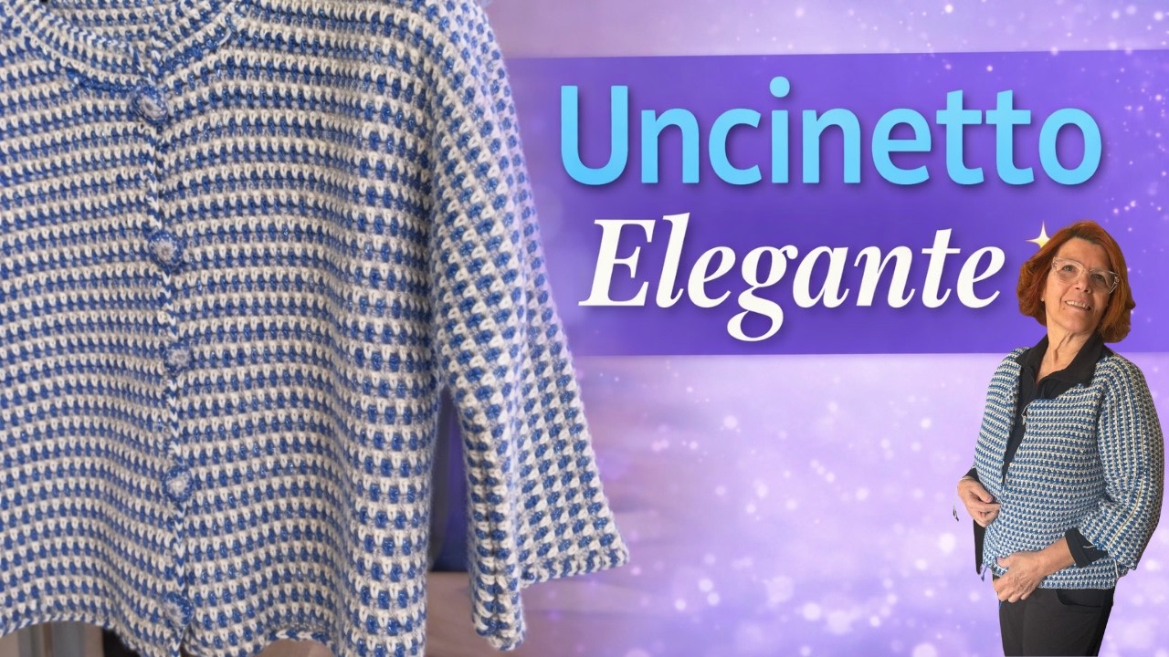 Giacchino elegante    #uncinetto #crochet #uncinettocreativo