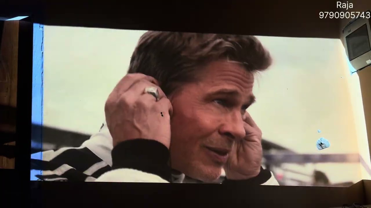 Optoma P1 Laser projector test demo 