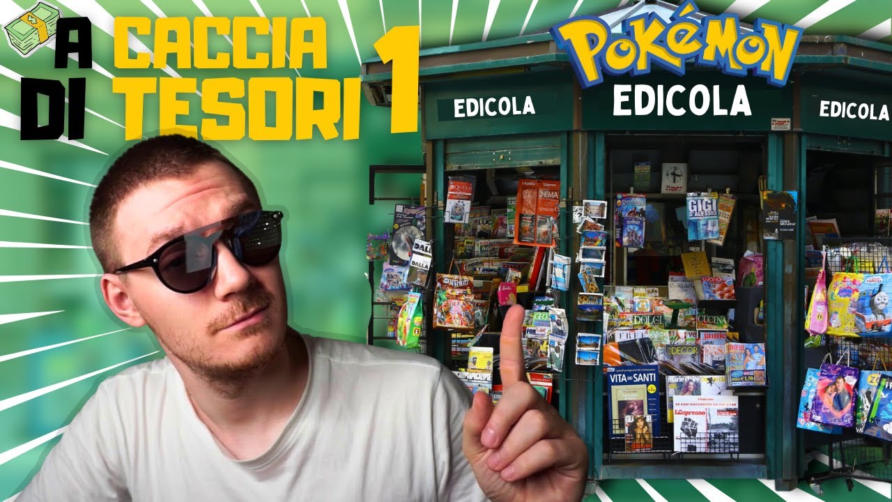 Cerco PACCHETTI e COLLEZIONI Pokemon VINTAGE nelle EDICOLE - Episodio 1