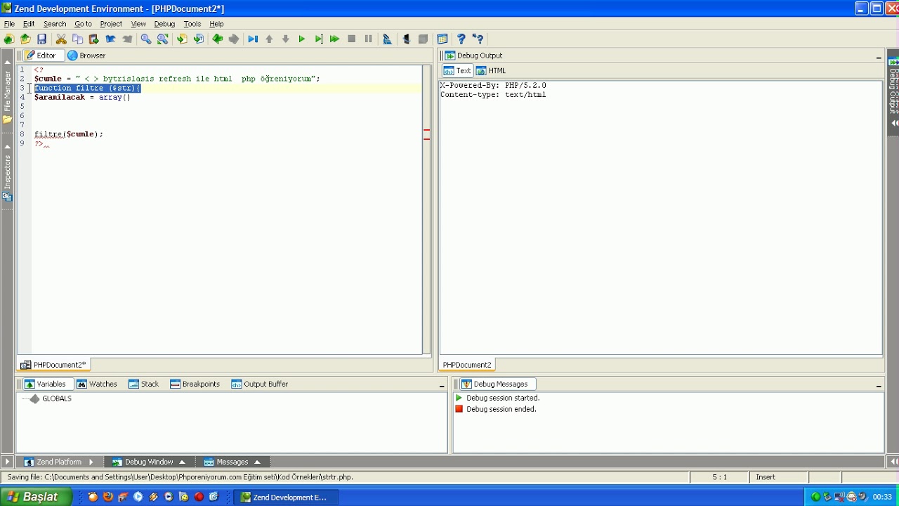 86 Php Str Replace Kelime Temizleme Değiştirme