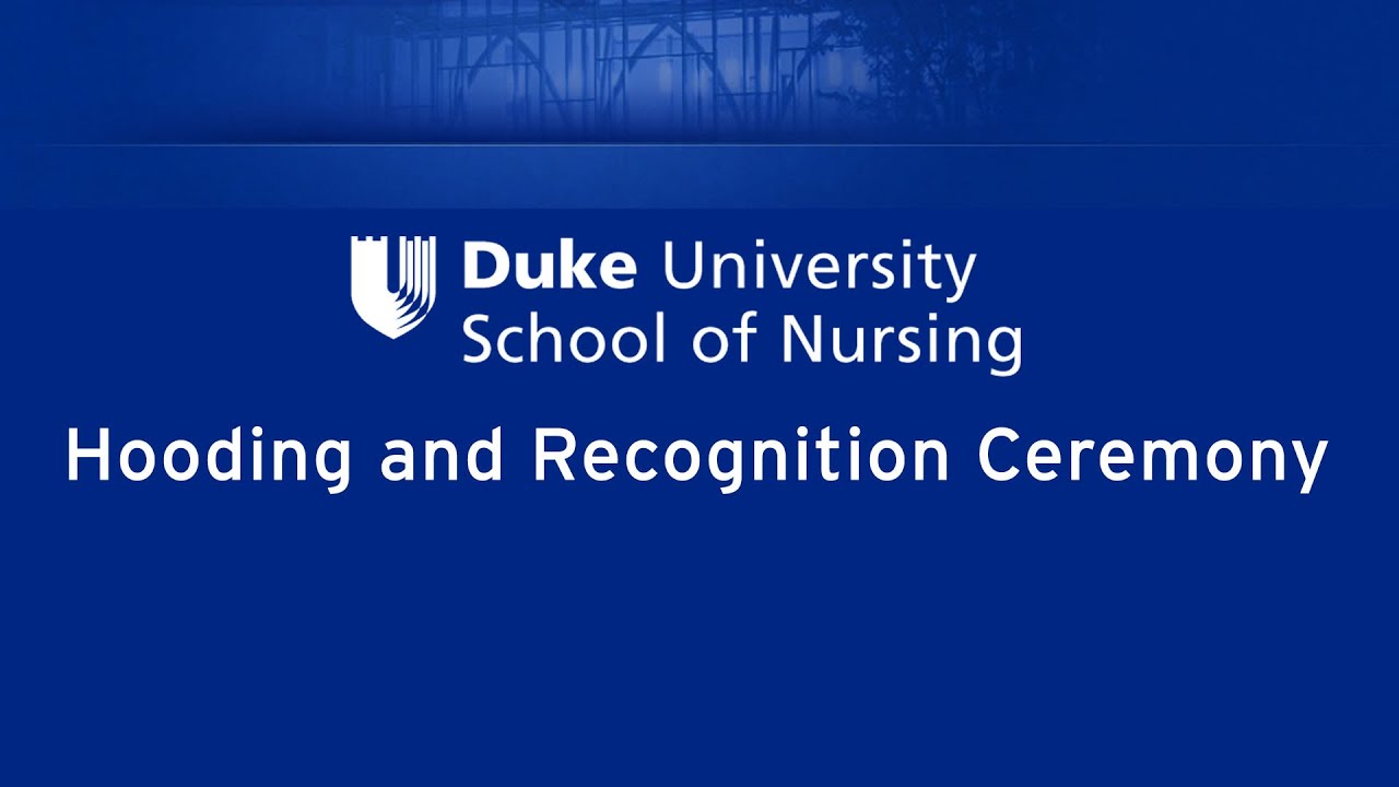 School of Nursing Winter 2022 Hooding & Recognition Ceremony