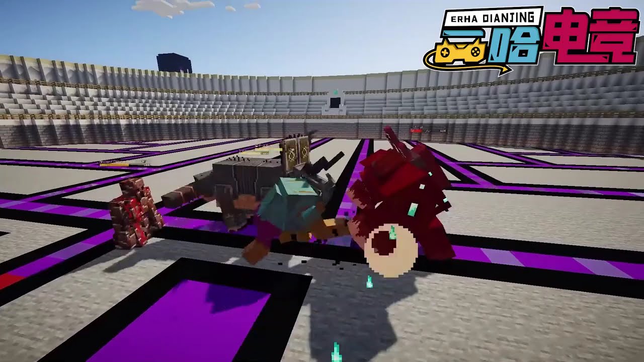 《我的世界之花样 Mod》—瘋狂喊「乾」，刀都拿不穩#minecraft #我的世界 #遊戲 #mod #minecraftmemes