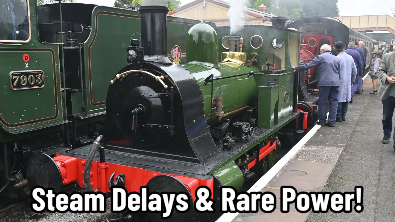 Cotswold Steam Festival Day 1 CHAOS! 🚂 Delays & Double-Headed Well Tanks Steal the Show!