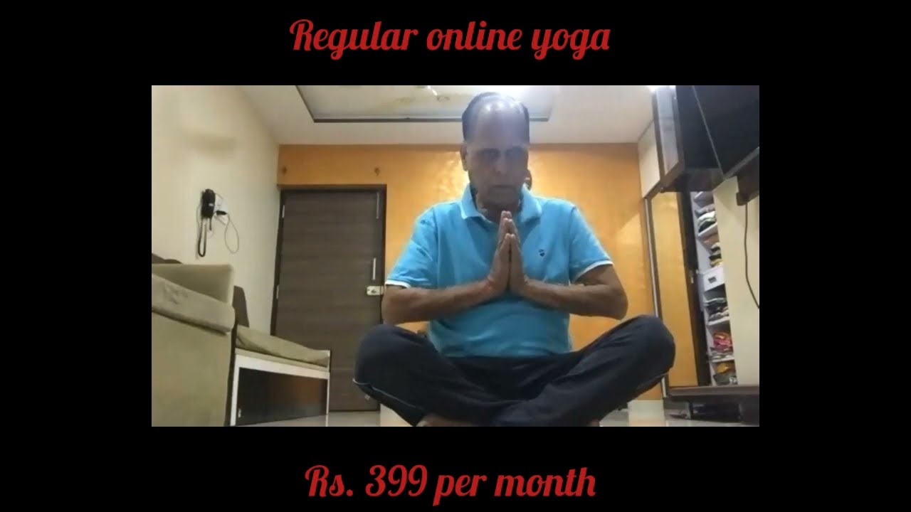 Online Regular Yoga Classes || Shyambhaiyoga || For All Age Group.              #yoga #online