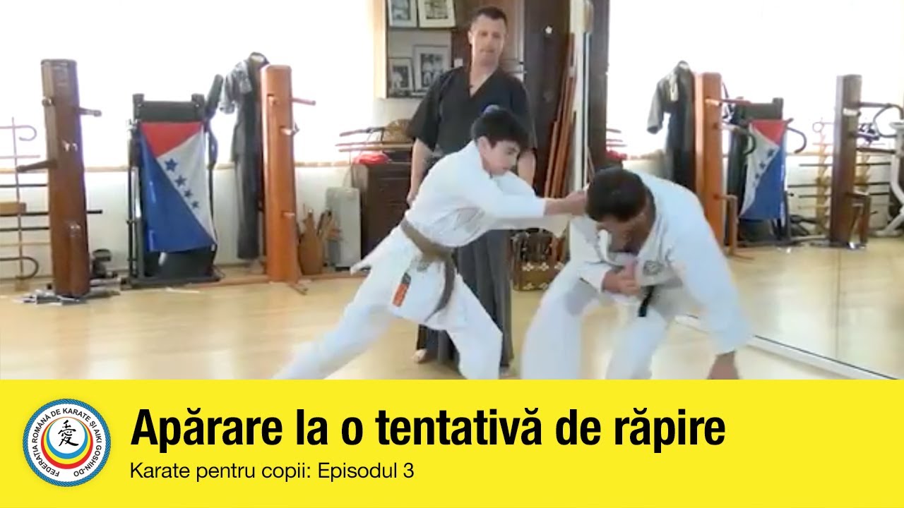 Karate pentru copii - Episodul 3: Apărare la o tentativă de răpire