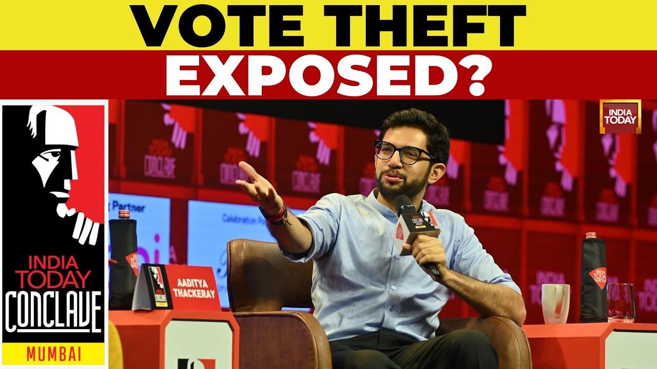 Aaditya Thackeray Slams Modi, Shinde & Vote Theft | India Today Conclave 2025 Mumba
