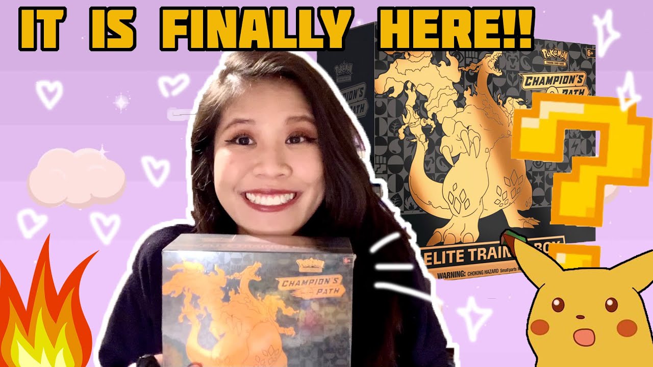 CHAMPIONS PATH ELITE TRAINER BOX Opening  - It's finally here!! #PokemonTCG #ChampionsPath